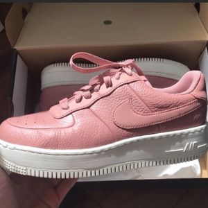 Pink leather airforce 1